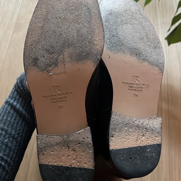 Banana Republic Brown Knee-High Leather Boots - Picture 5 of 6